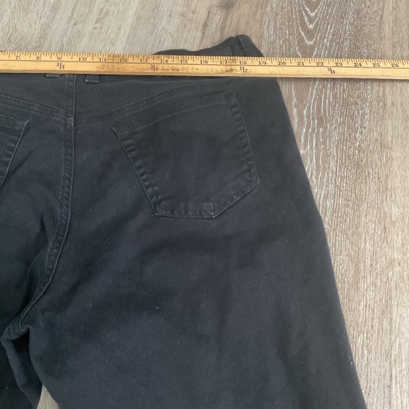 Gloria Vanderbilt - Dark Wash Straight Leg Jeans - Black - Ladies Size 18W - Picture 7 of 12